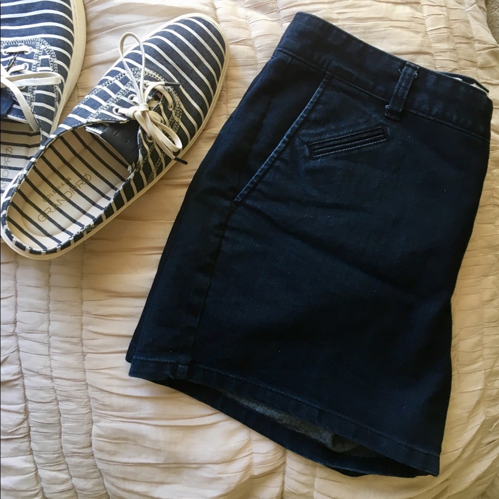 Denim Jean Shorts, Dockers, Size 10